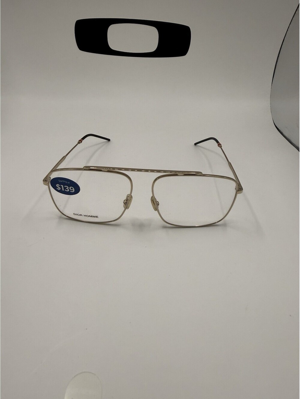 Christian Dior Homme Vintage Eyeglasses Aviator Gold Frames Dior0220